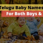 500+ Telugu Baby Names 2023 | తెలుగు పిల్లల పేర్లు [Boy And Girl]