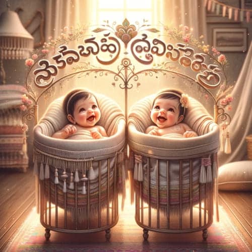 Telugu Nicknames For Twin Baby Girl
